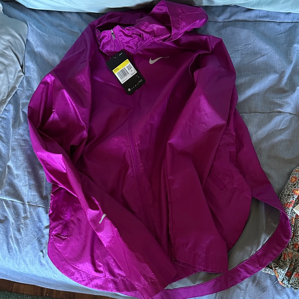 Nike Magenta Hooded Jacket